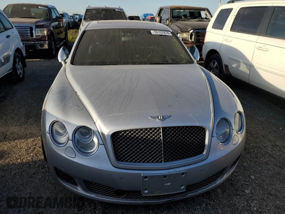 2012 Bentley Flying Spur with VIN SCBBP9ZA6CC075036, listed as a Copart auction lot 76157874 with Not provided miles and Salvage title. Bid and sale history available at DreamBid. Image 5.