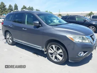 2013 Nissan Pathfinder SL with VIN 5N1AR2MN3DC604721, listed as a IAAI auction lot 42204383 with 149,536 mi miles and . Bid and sale history available at DreamBid. Image 1.