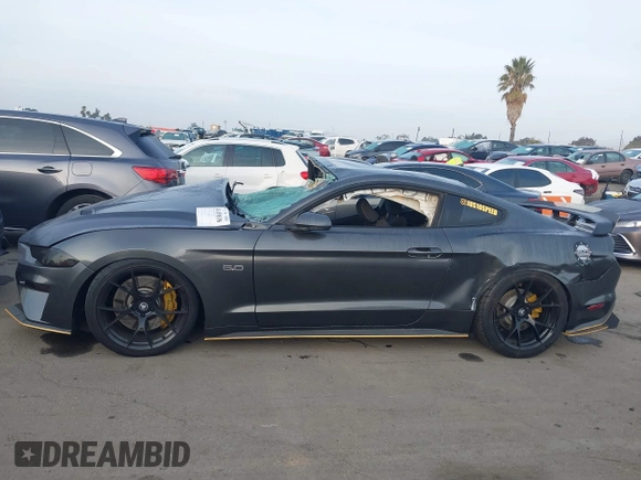 2019 Ford Mustang GT with VIN 1FA6P8CF1K5148108, listed as a IAAI auction lot 41459838 with 26,043 mi miles. Bid and sale history available at carsss.com. Image 15.