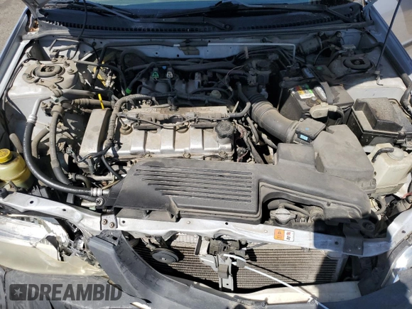 2003 Mazda Protege DX with VIN JM1BJ225730217866, listed as a Copart auction lot 53854075 with 105,782 mi miles and Salvage Title. Bid and sale history available at DreamBid. Image 11.