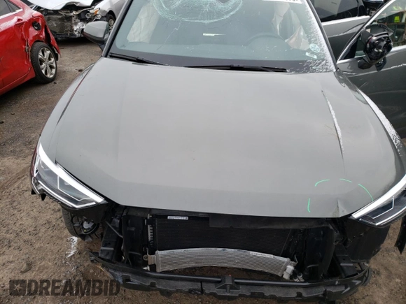 2020 Audi Q3 S line Premium Plus with VIN WA1EECF34L1014325, listed as a Copart auction lot 36095973 with 0 mi miles. Bid and sale history available at carsss.com. Image 12.