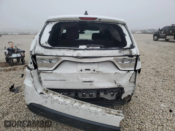2019 Dodge Durango SXT Plus with VIN 1C4RDHAG5KC754910, listed as a Copart auction lot 43106925 with 104,148 mi miles and Salvage Title. Bid and sale history available at DreamBid. Image 6.