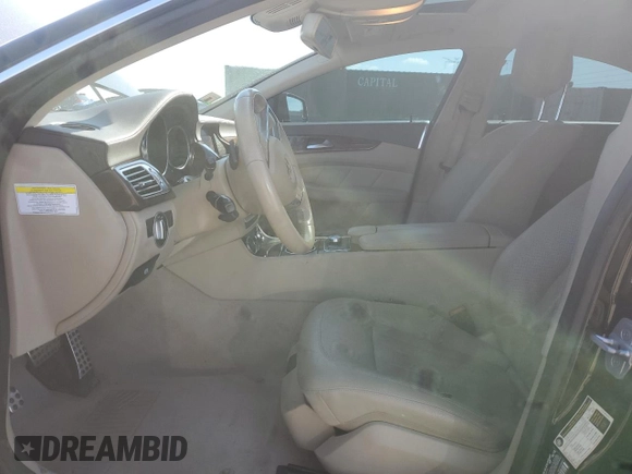 2012 Mercedes-Benz CLS 550 with VIN WDDLJ9BB0CA052925, listed as a Copart auction lot 51093785 with 118,854 mi miles and Salvage Title. Bid and sale history available at DreamBid. Image 7.