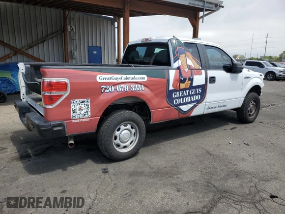 2014 Ford F-150 XL z VIN 1FTEX1EM6EKE25592, wystawiony jako Copart lot #55648365 z przebiegiem 105 736 mil mil oraz Szkoda całkowita • Salvage title. Historia ofert i sprzedaży dostępna na DreamBid. Obrazek 3.