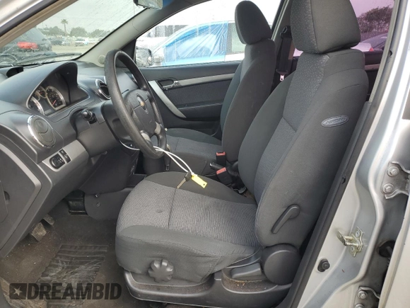2011 Chevrolet Aveo 2LT with VIN KL1TG5DE6BB175654, listed as a Copart auction lot 44346215 with 175,867 mi miles and Salvage title. Bid and sale history available at DreamBid. Image 7.