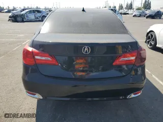 2014 Acura RLX Tech Pkg with VIN JH4KC1F57EC003829, listed as a Copart auction lot 74345714 with 194,305 mi miles and Salvage Title. Bid and sale history available at carsss.com. Image 6.