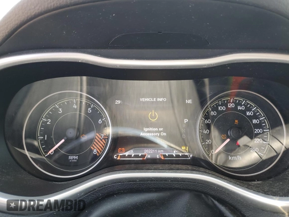 2014 Jeep Cherokee Limited z VIN 1C4PJMDS7EW237507, wystawiony jako Copart lot #59525635 z przebiegiem 262 211 mil mil oraz Szkoda całkowita • Salvage title. Historia ofert i sprzedaży dostępna na DreamBid. Obrazek 9.