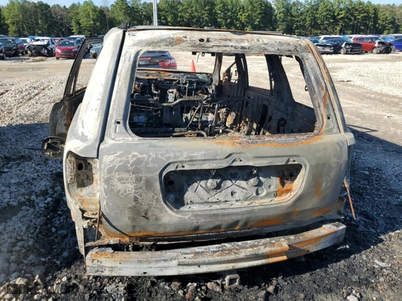 2008 Honda Pilot VP with VIN 5FNYF28248B029467, listed as a Copart auction lot 59905324 with 219,882 mi miles and Salvage Title. Bid and sale history available at carsss.com. Image 6.