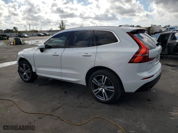 2021 Volvo XC60 Momentum with VIN YV4102DK0M1783376, listed as a Copart auction lot 45535575 with 47,640 mi miles and Non Repairable. Bid and sale history available at carsss.com. Image 2.