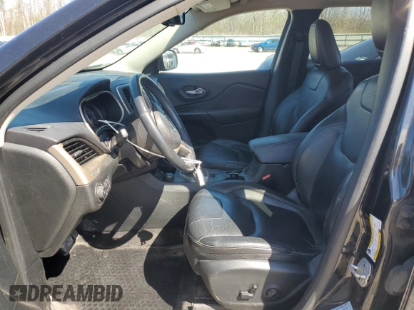 2015 Jeep Cherokee Limited with VIN 1C4PJMDS7FW778462, listed as a Copart auction lot 54368015 with 84,116 mi miles and Salvage Title. Bid and sale history available at carsss.com. Image 7.
