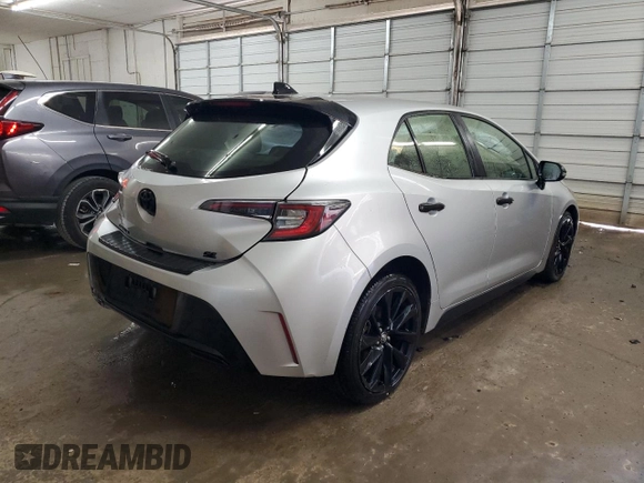2022 Toyota Corolla SE with VIN JTND4MBE4N3169638, listed as a Copart auction lot 50529505 with 76,633 mi miles and Salvage Title. Bid and sale history available at DreamBid. Image 3.