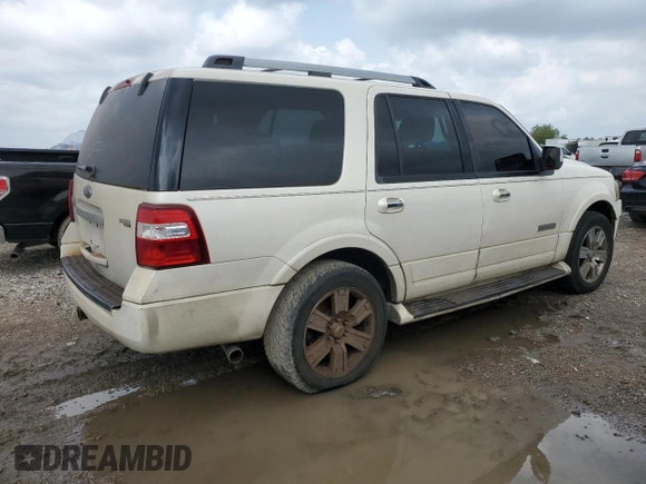 2008 Ford Expedition Limited with VIN 1FMFU20558LA46144, listed as a Copart auction lot 54631755 with 176,769 mi miles and Clean Title. Bid and sale history available at DreamBid. Image 3.