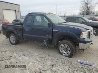 2007 Ford F-250 XL with VIN 1FTSX21P27EA04043, listed as a Copart auction lot 41401225 with 190,310 mi miles and Non Repairable. Bid and sale history available at DreamBid. Image 4.