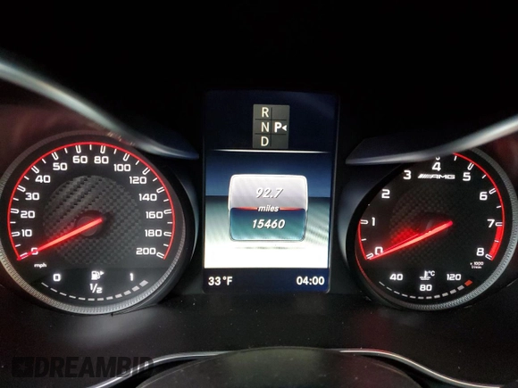 2017 Mercedes-Benz C 63 S AMG z VIN WDDWK8HB6HF447553, wystawiony jako Copart lot #44613555 z przebiegiem 15 460 mil mil oraz Szkoda całkowita • Salvage title. Historia ofert i sprzedaży dostępna na DreamBid. Obrazek 9.