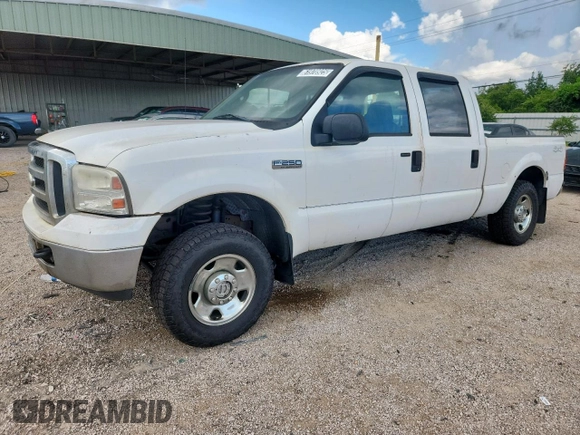 2007 Ford F-250 XL with VIN 1FTSW21537EA79478, listed as a Copart auction lot 61970925 with 183,017 mi miles and Clean title. Bid and sale history available at DreamBid. Image 1.
