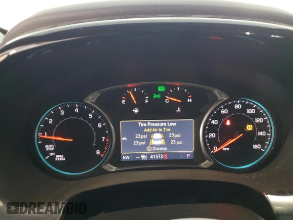 2022 Chevrolet Traverse RS with VIN 1GNERJKWXNJ107875, listed as a Copart auction lot 45517095 with 41,572 mi miles and Salvage title. Bid and sale history available at DreamBid. Image 9.