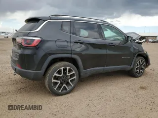 2018 Jeep Compass Limited with VIN 3C4NJDCB5JT104687, listed as a Copart auction lot 54964015 with 85,435 mi miles and Salvage title. Bid and sale history available at DreamBid. Image 3.