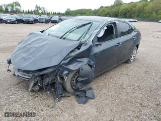2016 Toyota Corolla L with VIN 2T1BURHEXGC701291, listed as a IAAI auction lot 40390086 with 1 mi miles. Bid and sale history available at carsss.com. Image 2.