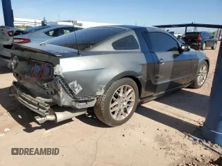 2014 Ford Mustang V6 with VIN 1ZVBP8AM3E5301910, listed as a Copart auction lot 56006345 with 163,880 mi miles and Salvage title. Bid and sale history available at DreamBid. Image 3.