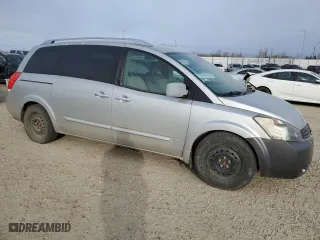 2008 Nissan Quest S with VIN 5N1BV28U78N119168, listed as a Copart auction lot 53324505 with 262,674 mi miles and Clean Title. Bid and sale history available at carsss.com. Image 4.