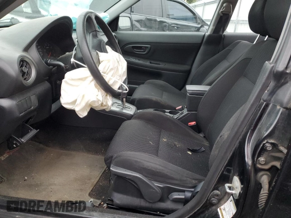 2005 Subaru Impreza Sedan (Natl) RS with VIN JF1GD67535H520036, listed as a Copart auction lot 49700825 with 0 mi miles and Salvage Title. Bid and sale history available at carsss.com. Image 7.
