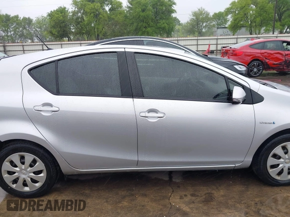 2012 Toyota Prius One with VIN JTDKDTB34C1511523, listed as a IAAI auction lot 41902739 with 68,698 mi miles. Bid and sale history available at carsss.com. Image 14.
