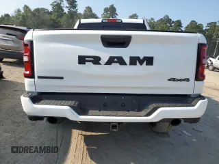2025 Ram 1500 Big Horn with VIN 1C6SRFFPXSN521827, listed as a Copart auction lot 68621994 with 1,676 mi miles and Salvage Title. Bid and sale history available at carsss.com. Image 6.