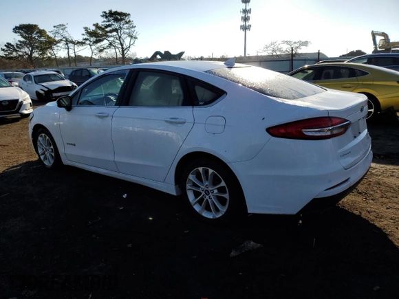 2019 Ford Fusion Hybrid SE with VIN 3FA6P0LU3KR157227, listed as a Copart auction lot 72913652 with 51,912 mi miles. Bid and sale history available at carsss.com. Image 2.