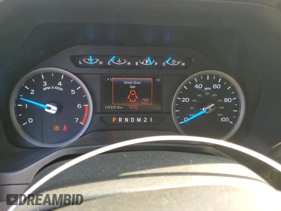 2017 Ford Super Duty F-250 SRW Lariat with VIN 1FT7W2B63HEC64659, listed as a Copart auction lot 46911295 with 147,237 mi miles and Salvage Title. Bid and sale history available at carsss.com. Image 9.