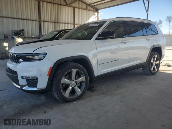 2021 Jeep Grand Cherokee Limited z VIN 1C4RJJBG2M8126114, wystawiony jako Copart lot #46935475 z przebiegiem 57 840 mil mil oraz Szkoda całkowita • Salvage title. Historia ofert i sprzedaży dostępna na DreamBid. Obrazek 1.