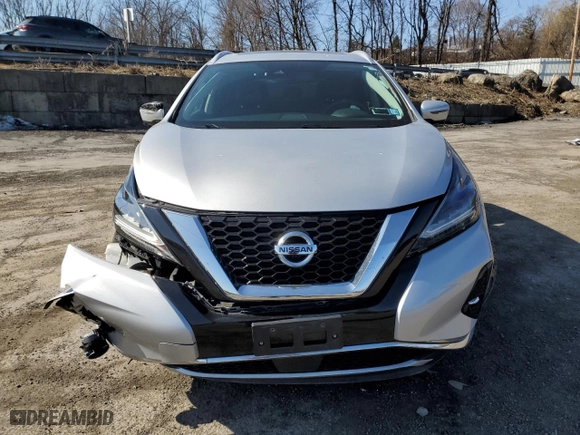 2020 Nissan Murano Platinum with VIN 5N1AZ2DS1LN114335, listed as a Copart auction lot 48588165 with 51,074 mi miles and Salvage Title. Bid and sale history available at carsss.com. Image 5.