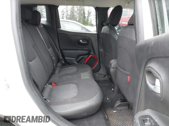2017 Jeep Renegade Trailhawk с VIN ZACCJBCB6HPE79727, выставлен на аукционе IAAI как лот 41851367 с пробегом 90 645 миль миль и . История ставок и продаж доступна на DreamBid. Изображение 8.