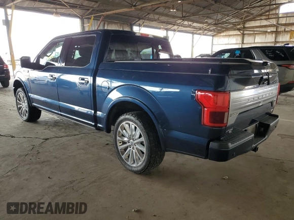 2018 Ford F-150 XL with VIN 1FTEW1EGXJFE48440, listed as a Copart auction lot 51834215 with 53,389 mi miles and Salvage Title. Bid and sale history available at carsss.com. Image 2.