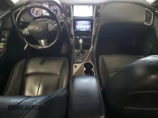 2014 Infiniti Q50 Premium with VIN JN1BV7AR5EM683185, listed as a Copart auction lot 53796975 with 149,277 mi miles and Salvage Title. Bid and sale history available at DreamBid. Image 8.