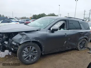 2024 Nissan Pathfinder SV with VIN 5N1DR3BA1RC306047, listed as a IAAI auction lot 41430617 with 1 mi miles. Bid and sale history available at carsss.com. Image 13.
