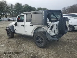 2022 Jeep Wrangler Unlimited Sport with VIN 1C4HJXDG8NW139975, listed as a Copart auction lot 43939515 with 59,812 mi miles and Salvage Title. Bid and sale history available at DreamBid. Image 2.