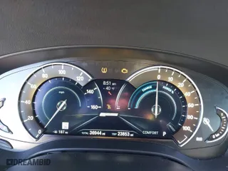 2019 BMW 5 Series 530e iPerformance with VIN WBAJA9C50KB393760, listed as a IAAI auction lot 41426819 with 36,944 mi miles. Bid and sale history available at carsss.com. Image 7.