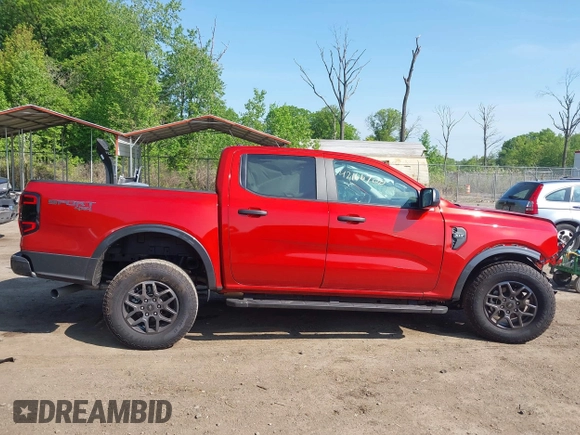 2024 Ford Ranger XLT with VIN 1FTER4HH3RLE33305, listed as a IAAI auction lot 42166700 with Not provided miles and . Bid and sale history available at DreamBid. Image 14.