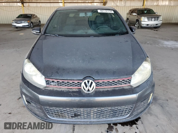 2012 Volkswagen GTI PZEV with VIN WVWED7AJ1CW008071, listed as a Copart auction lot 86112114 with 126,985 mi miles and Clean title. Bid and sale history available at DreamBid. Image 5.