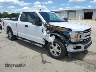 2019 Ford F-150 XL with VIN 1FTEX1CB8KKD98988, listed as a Copart auction lot 59117575 with 75,199 mi miles and Salvage title. Bid and sale history available at DreamBid. Image 4.