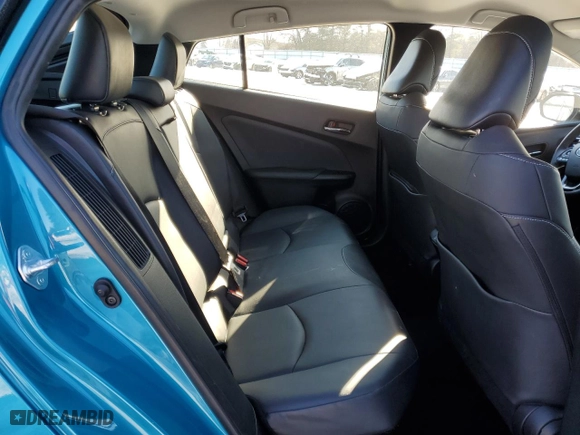 2022 Toyota Prius Prime LE with VIN JTDKAMFP1N3197414, listed as a Copart auction lot 41869385 with 44,185 mi miles and Salvage Title. Bid and sale history available at carsss.com. Image 10.