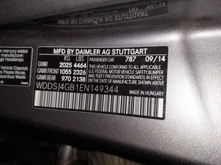 2014 Mercedes-Benz CLA 250 with VIN WDDSJ4GB1EN149344, listed as a IAAI auction lot 42126707 with 85,428 mi miles and . Bid and sale history available at DreamBid. Image 9.