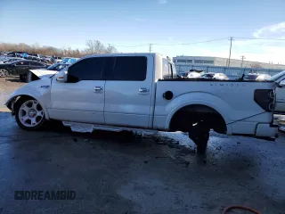 2011 Ford F-150 Lariat with VIN 1FTFW1E64BFA22059, listed as a Copart auction lot 88934345 with 0 mi miles and Salvage Title. Bid and sale history available at carsss.com. Image 2.