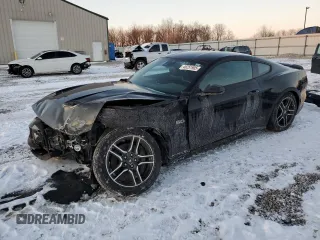 2022 Ford Mustang GT with VIN 1FA6P8CF1N5105683, listed as a Copart auction lot 46251905 with 49,344 mi miles and Salvage title. Bid and sale history available at DreamBid. Image 1.