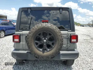 2022 Jeep Wrangler Willys Sport with VIN 1C4GJXANXNW210785, listed as a Copart auction lot 59355275 with 25,887 mi miles and Salvage title. Bid and sale history available at DreamBid. Image 6.