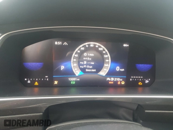 2024 Volkswagen Tiguan S with VIN 3VVFB7AX0RM051356, listed as a Copart auction lot 43218935 with 13,201 mi miles and Salvage title. Bid and sale history available at DreamBid. Image 9.