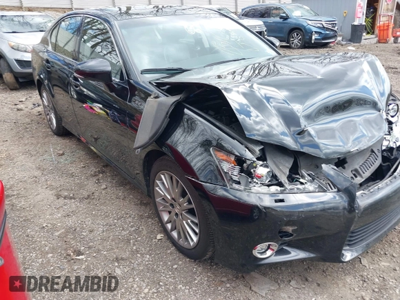 2014 Lexus GS 350 with VIN JTHCE1BL2E5023025, listed as a IAAI auction lot 41995313 with 125,259 mi miles and . Bid and sale history available at DreamBid. Image 1.