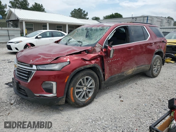 2023 Chevrolet Traverse LT Cloth с VIN 1GNERGKW8PJ318272, выставлен на аукционе Copart как лот 58708105 с пробегом 11 361 миль миль и Списание • Salvage title. История ставок и продаж доступна на DreamBid. Изображение 1.