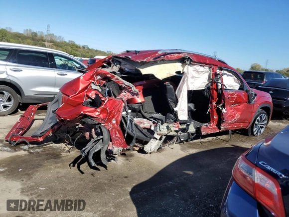 2023 Volkswagen Atlas SEL Premium R-Line with VIN 1V2FR2CA7PC512961, listed as a Copart auction lot 76482044 with 50,879 mi miles and Non repairable. Bid and sale history available at DreamBid. Image 3.