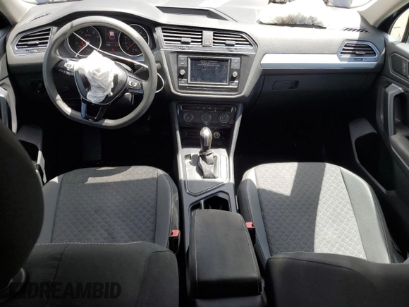 2021 Volkswagen Tiguan S with VIN 3VV1B7AX7MM036467, listed as a Copart auction lot 56992555 with 12,008 mi miles and Salvage title. Bid and sale history available at DreamBid. Image 8.